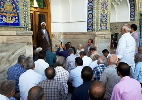 یاد سید آزادگان در حرم مطهر رضوی