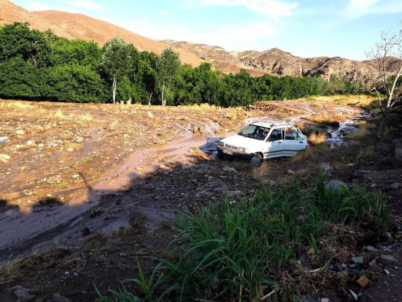 خسارت سیل در ۵ روستای منطقه کوهپایه بردسکن