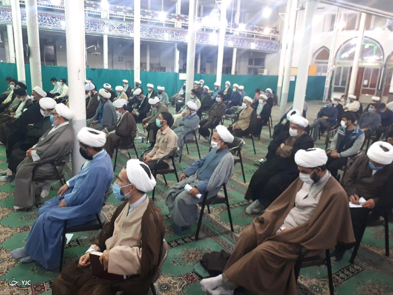 محکومیت هتک حرمت پیامبر رحمت با تجمع روحانیون در ساوه محکومیت هتک حرمت پیامبر رحمت با تجمع روحانیون در ساوه