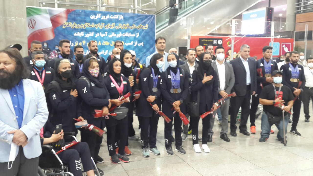 بازگشت تیم ملی قایقرانی کشورمان از مسابقات قهرمانی آسیا