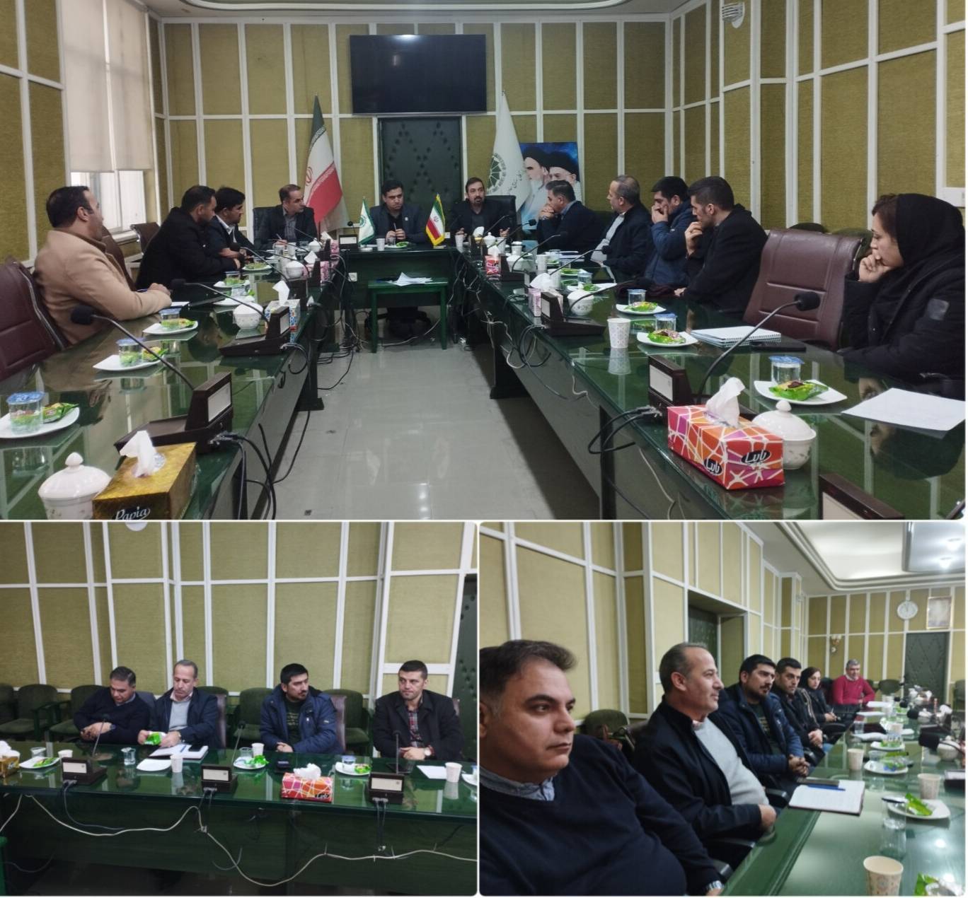 جلسه هماهنگی شرکت در بیست و یکمین نمایشگاه بینالمللی محیط زیست جلسه هماهنگی شرکت در بیست و یکمین نمایشگاه بینالمللی محیط زیست