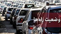 ترافیک نیمه سنگین در آزاد راه کرج _تهران