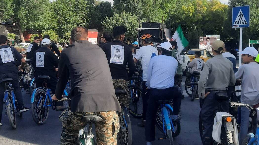 پا به رکاب شدن کاروان دوچرخه‌سواران عاشقان حسینی، رهروان خمینی(ره)