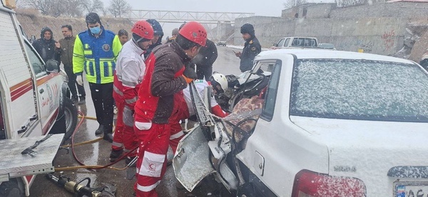 یک فوتی بر اثر سانحه رانندگی در مشگین‌شهر