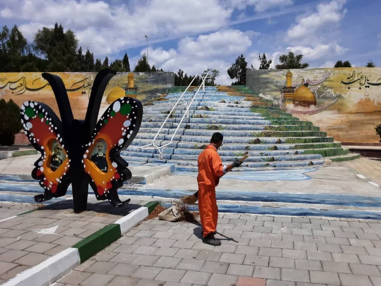 آمادگی کامل باغ رضوان ارومیه برای پنجشنبه آخر سال