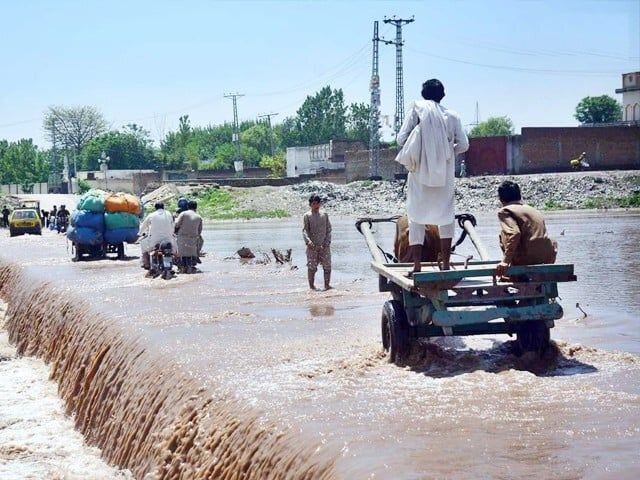 بارندگی‌های فصلی در پاکستان ۱۰۴ قربانی گرفت