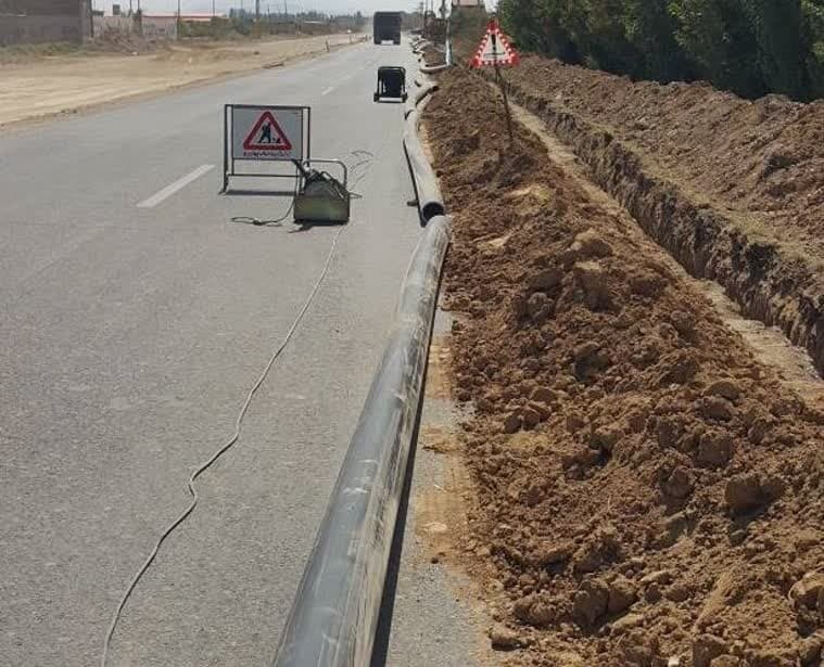 پیشرفت ۶۰ درصدی طرح آبرسانی ۶ روستایی در شهرستان چهاربرج