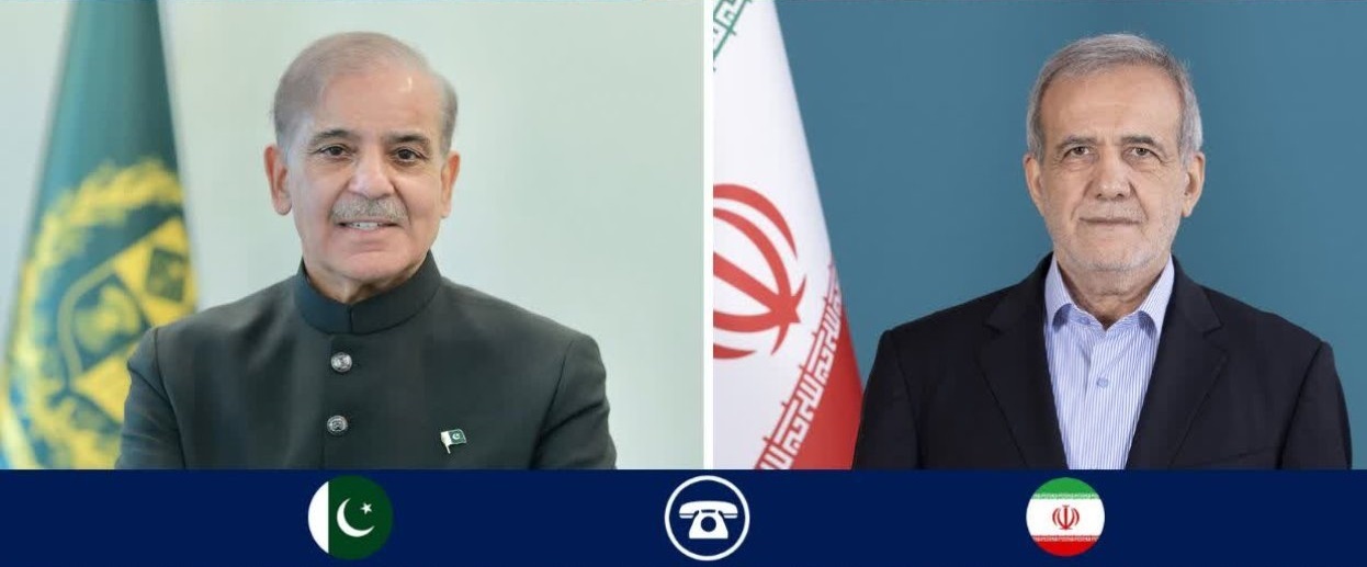 دعوت شهباز شریف از پزشکیان برای سفر به پاکستان دعوت شهباز شریف از پزشکیان برای سفر به پاکستان