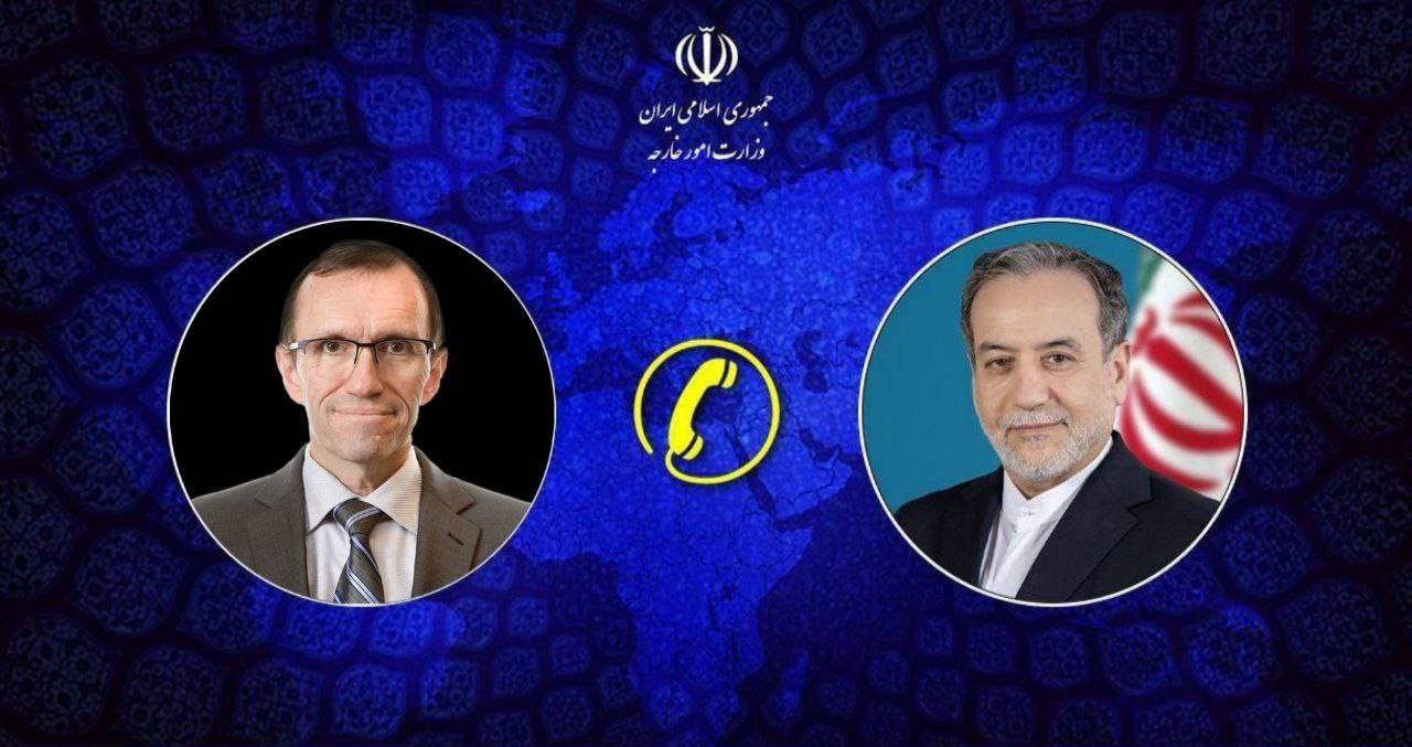 گفتگوی تلفنی وزیر امور خارجه جمهوری اسلامی ایران و وزیر امور خارجه نروژ