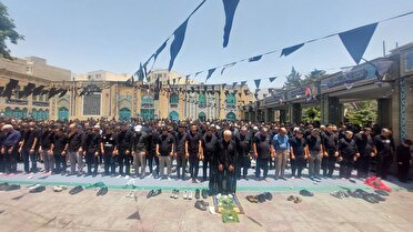 اقامه نماز ظهر عاشورا در البرز