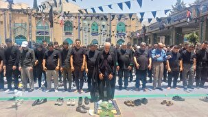 اقامه نماز ظهر عاشورا در البرز