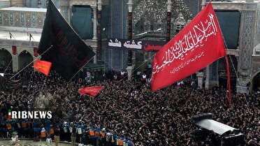 عزاداری هیئت چهل‌اختران قم در عصر عاشورا