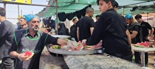 شرکت ۷۰ هزار عزادار حسینی در تعزیه خوانی فدیشه میان‌ جلگه