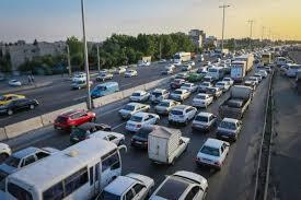 ترافیک سنگین در خروجی‌های مشهد در ۱۷ تیرماه