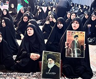 اجتماع باشکوه بانوان زینبی در بیت‌الحسین مهریز