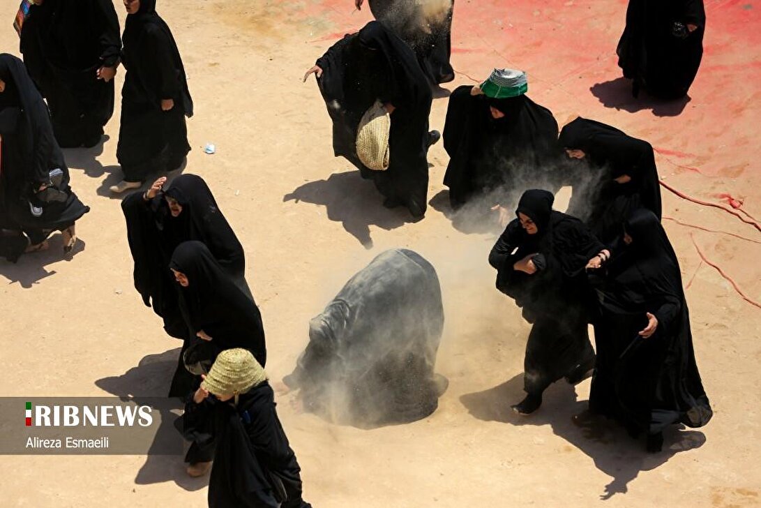 دسته عزاداری قبیله بنی اسد در کربلا