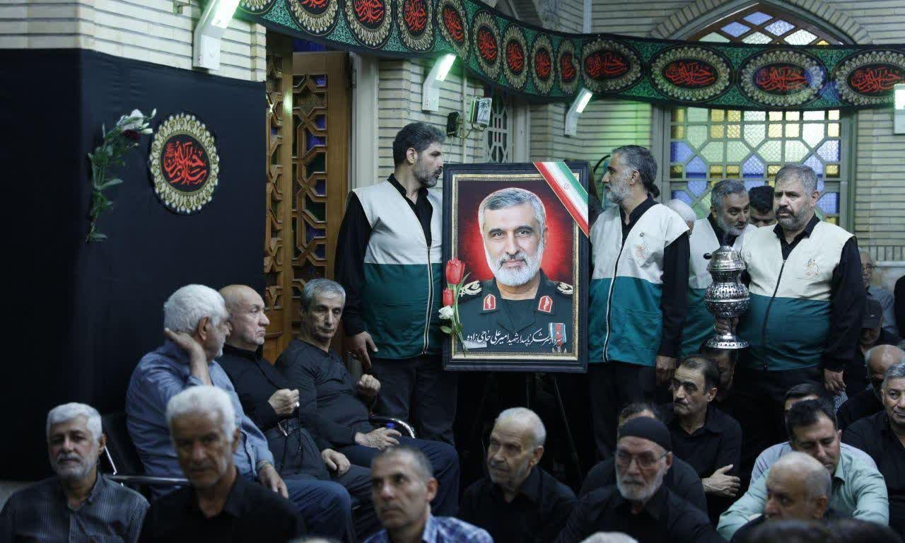 برگزاری مراسم گرامیداشت شهید سرلشکر حاجی زاده