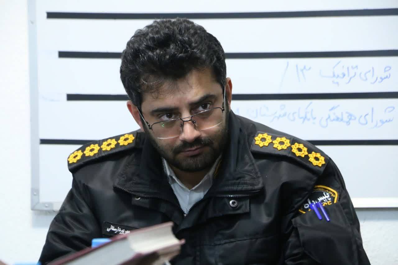 اهدای عضو پلیس وظیفه شناس، شهید توحید مهرپور در رشت