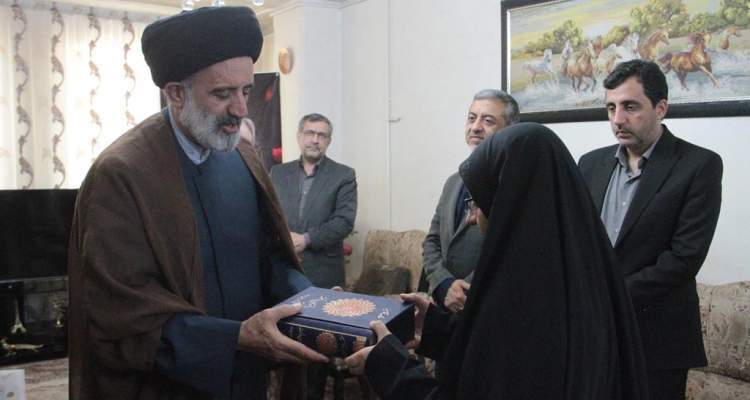 ابلاغ سلام و تسلیت مقام معظم رهبری به خانواده‌ شهیدان کوه‌خیل