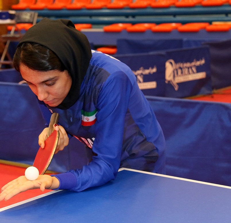 کسب طلای بانوی خراسان رضوی در لیگ برتر تنیس روی میز