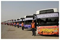 اختصاص ۸۰ درصد ناوگان اتوبوسی برای جابجایی زائران اربعین در استان البرز