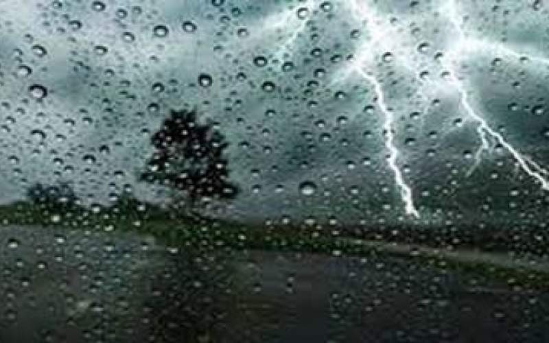 بارش‌های پراکنده و وزش باد در برخی مناطق کشور