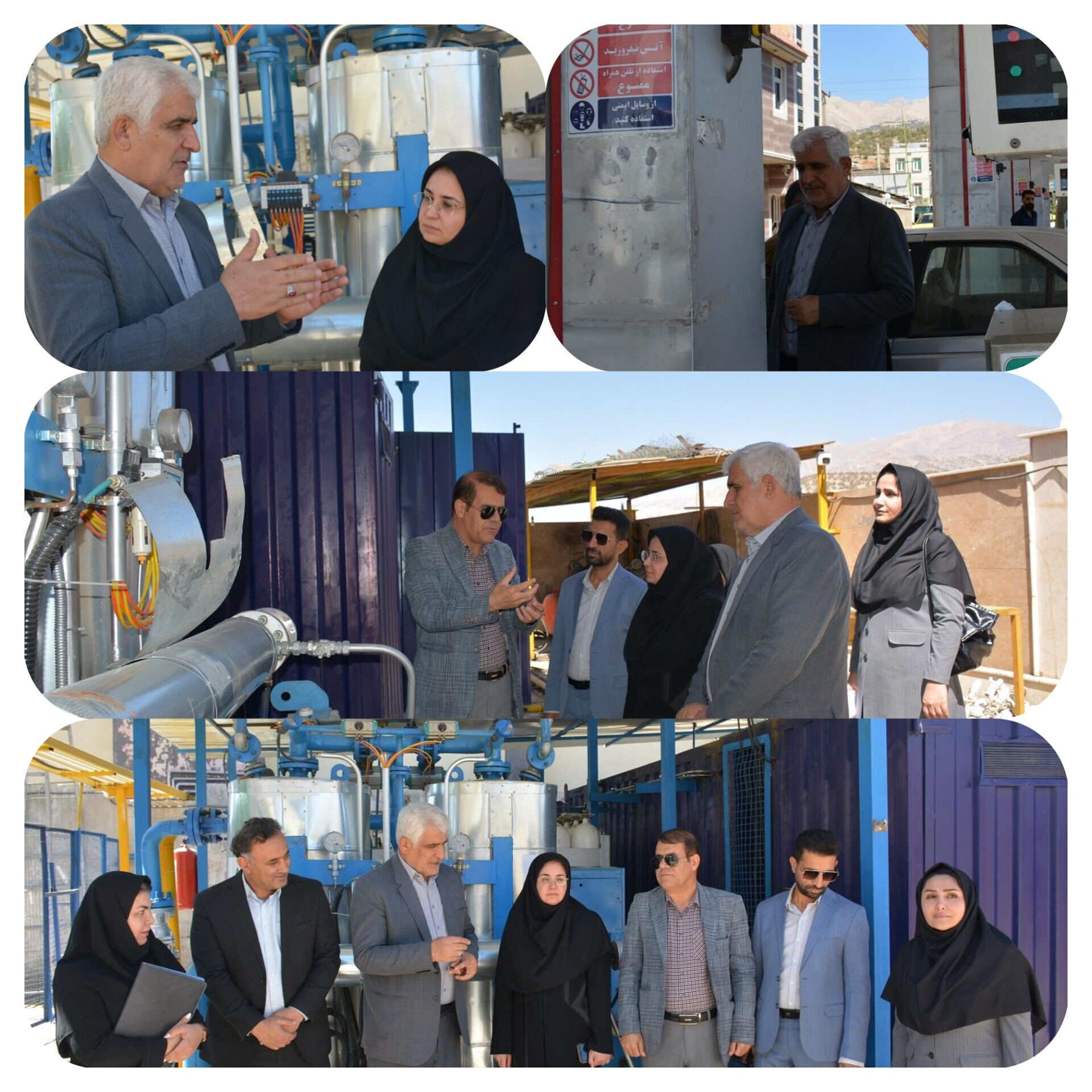 استاندارد سازی مطلوب جایگاه های سوخت CNG استان