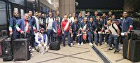 نخستین گروه ورزشی ایران وارد ریاض شد