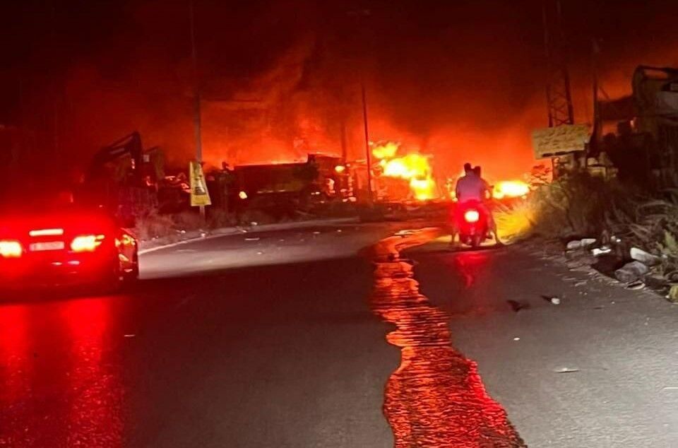 تجاوز هوایی رژیم صهیونی به جنوب لبنان با یک گشته