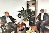 دیدار استاندار کرمانشاه با معاون وزیر کشور و رئیس سازمان شهرداری‌ها و دهیاری‌ها