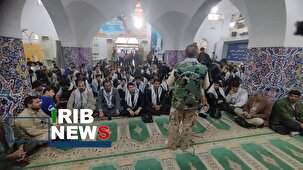 حضور دانش آموزان و فرهنگیان استان در اردوی راهیان نور