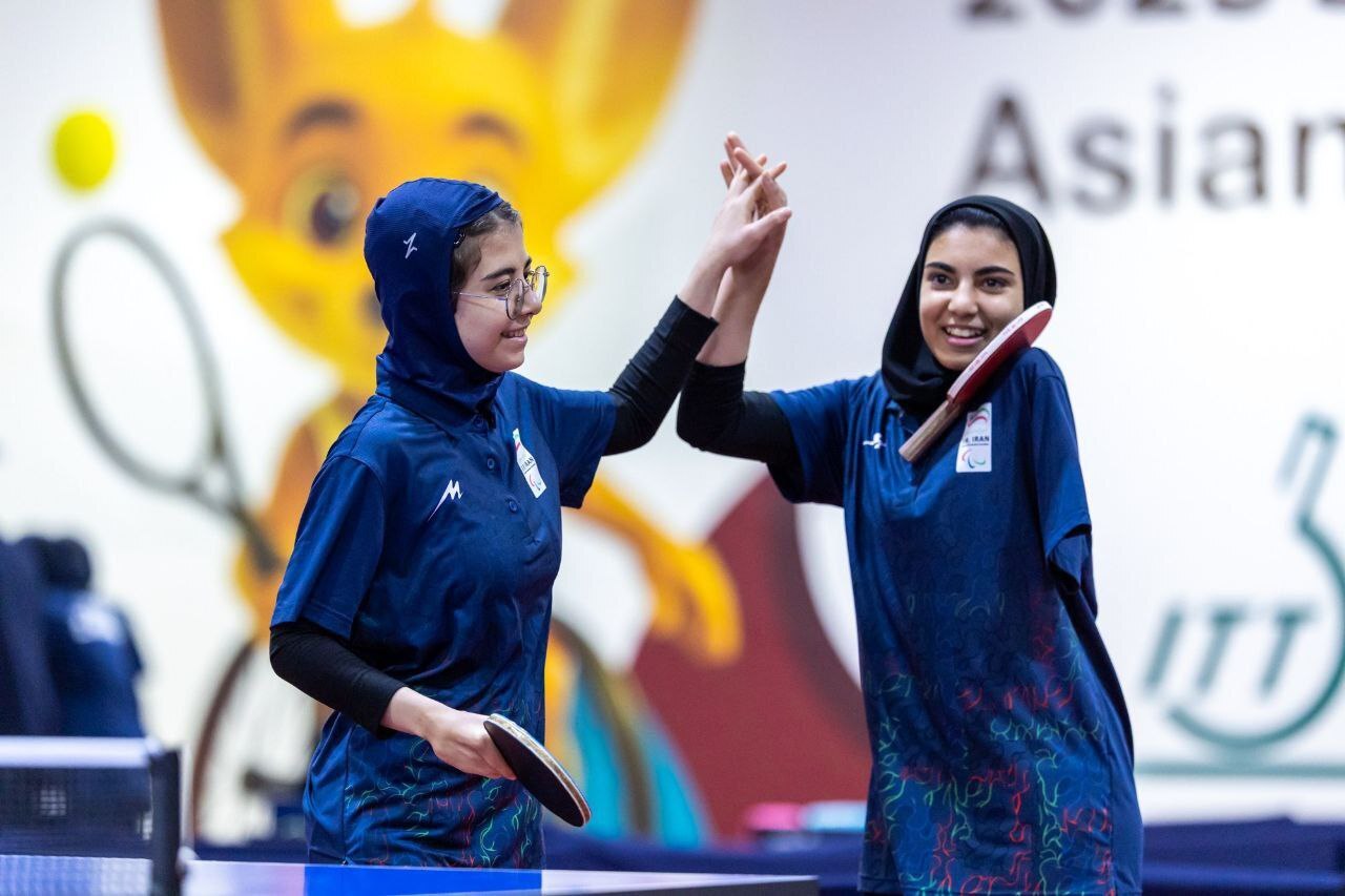 تنیس روی میز پاراآسیایی جوانان؛ ثبت ٣ پیروزی و ٤ شکست برای نمایندگان ایران تنیس روی میز پاراآسیایی جوانان؛ ثبت ٣ پیروزی و ٤ شکست برای نمایندگان ایران