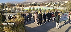 برگزاری همایش بزرگ پیاده روی خانوادگی دریاسوج