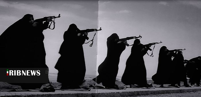 آموزش نظامی زنان در تبریز